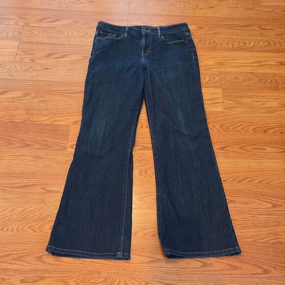 Joes Wide Leg Jeans Women's Size 28 Dark Blue Denim Stretch 28x28 - Picture 1 of 14